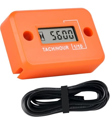 RileyFine Compteur Horaire Numérique Auto-alimenté - Minuteur D