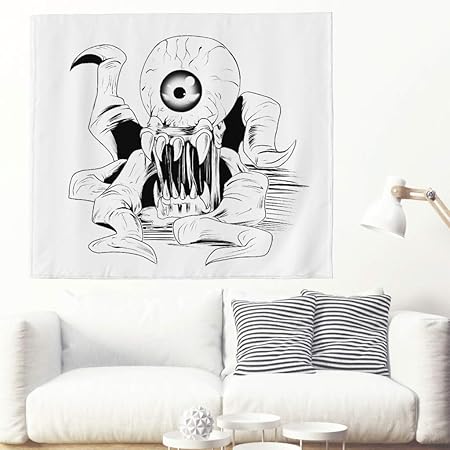 Avoir Images Yokai Monster Art Tapisserie Uni Yokai Monstre Toile Peinture dernière salutations