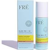 FRÉ Glow Me Tinted SPF 50 Facial Moisturizer (Medium - Deep) – 3-in-1 tinted mineral SPF 50 moisturizer, Made with 100% non-nano zinc oxide