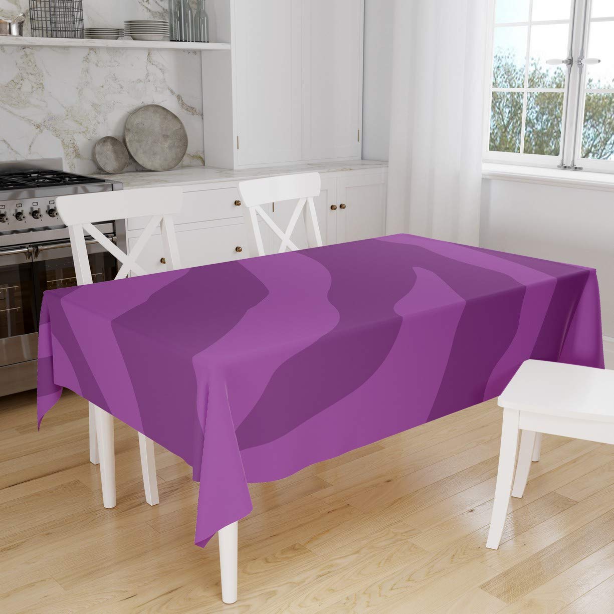 Bonamaison Kitchen Decoration, Tablecloth, 140cm x 160cm - Designed and Manufactured in Turkey