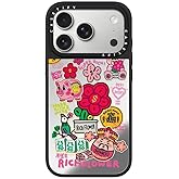 CASETiFY Mirror iPhone 17 Pro Case [Reflective/Compatible with Magsafe / 4.9 ft. 1X Military Grade Drop Protection] - A Prosperous New Year - Silver On Black