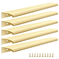 Malimali 5 Pack Gold Edge Finger Pulls for