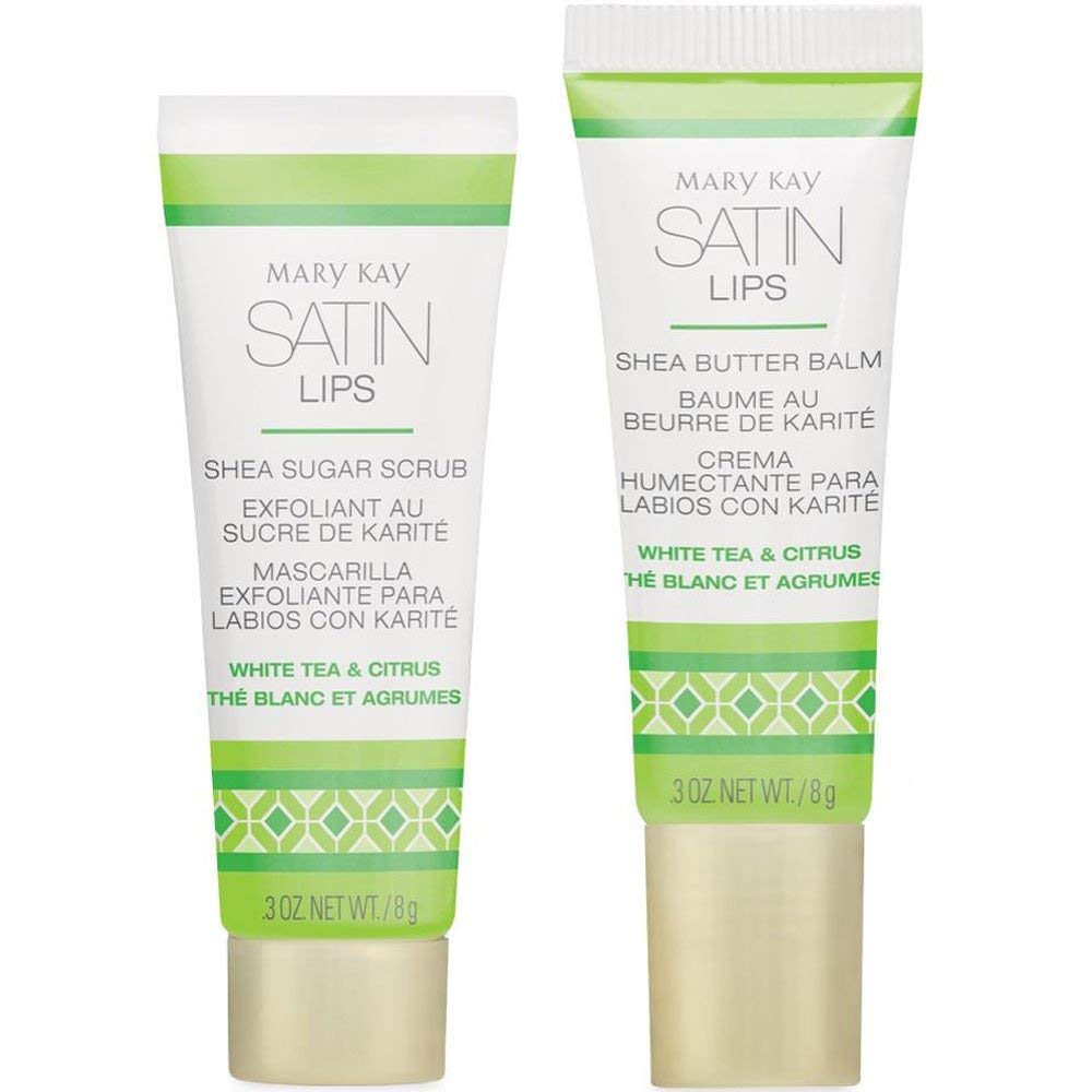 Mary Kay Satin Lips Set Shea Sugar Scrub and Shea Butter