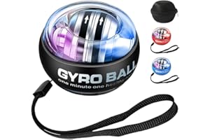 JUDUNA Wrist Ball, 2026 New Vital Wrist Ball Exerciser, Enhance Grip Strength, Hand Strengthening Devices, Adjustable Resistance, with LED Lights