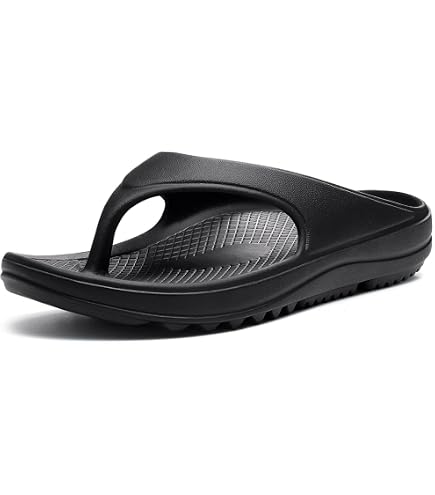 Tongs Plates Femme été - Semelle Souple Antidérapante, Confortables Pour Plage, Maison, Voyage