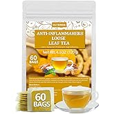 60 Premium Anti-Inflammaherb Tea Bags, Made with 100% Natural Herb Ingredients, Turmeric, Ginger, Ceylon Cinnamon, Peppermint, Black Pepper, No Additives & Caffeine Free.