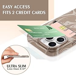 Petocase for iPhone 16 Pro Max Wallet Case Card