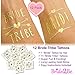 BACHELORETTE PARTY DECORATIONS KIT | Bride To Be Bridal Wedding Shower Set | Sash Veil/Comb Banner Bride Tribe Tattoos Photo Booth Props Balloons | Wedding Engagement Party Supplies Accessories