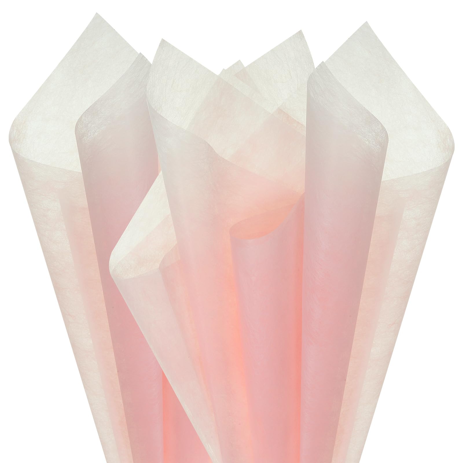 PATIKIL 22.8"x22.8" Flower Wrapping Paper, 20 Sheets Non-Woven Waterproof Florist Floral Bouquet Wrap Paper Korean Style for DIY Crafts Gift Packing, Pink