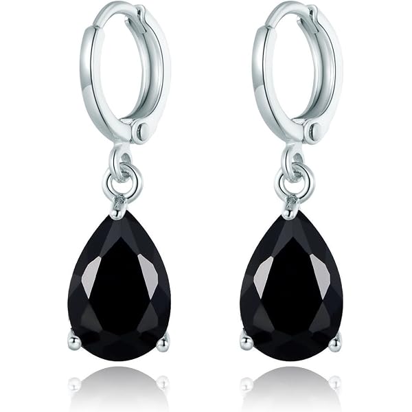 Orecchini da donna in argento Sabine con ambra, ambra baltica, colore cognac, verde, limone, argento sterling 925, regalo per donne, Argento sterling, Ambra