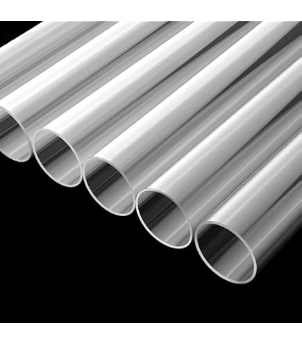 1 M Diameter Flexible Plastic Clear Acrylic Round Rigid Reinforced PVC Transparent Pipe 1 M Diameter Flexible Plastic Clear Acrylic Round Rigid Reinforced PVC Transparent Pipe