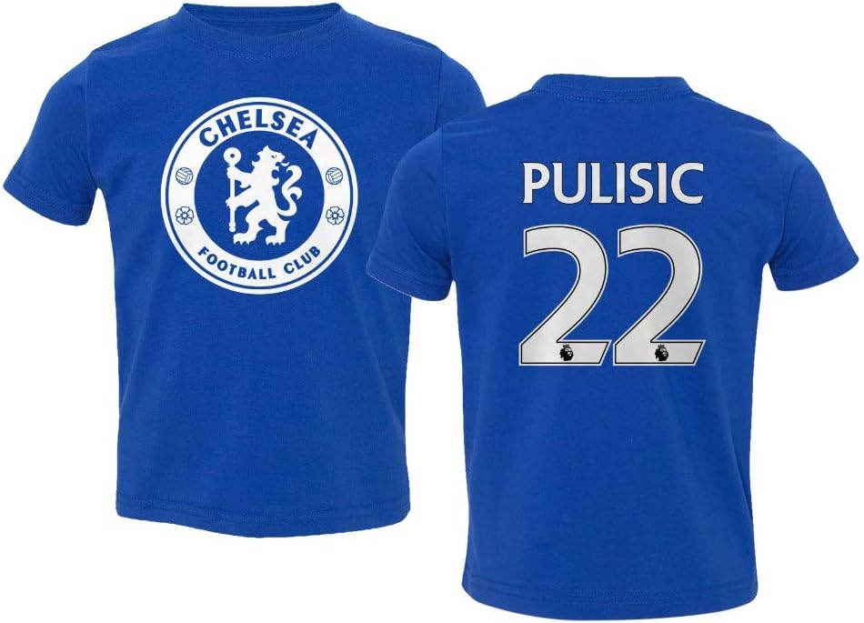 New Chelsea Soccer Shirt Christian PULISIC #22 Toddler T-Shirt