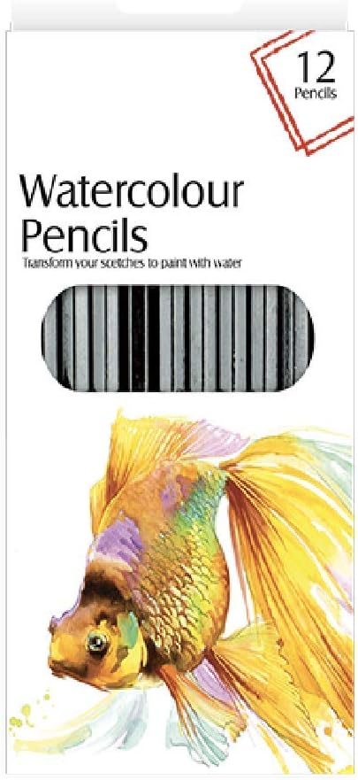 London Empire ® 12 Pack Watercolour Pencils