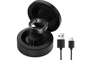 YANMONGI Charger Case for RingConn Gen 1/ Gen 2/ Gen 2 Air Smart Ring Compartment Small Portable Charger for Smart Ring with Magnetic Charging Port - (Gen1:12-13# &Gen2/2Air:13-14#)