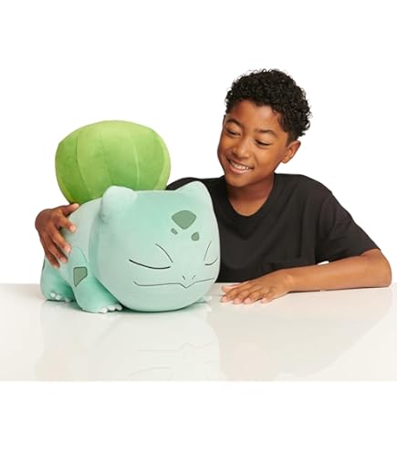 Relleno Suave Peluche Original Pokémon Center Fit Bulbasaur | Edición Sentado | Coleccionable De 1ª Generación