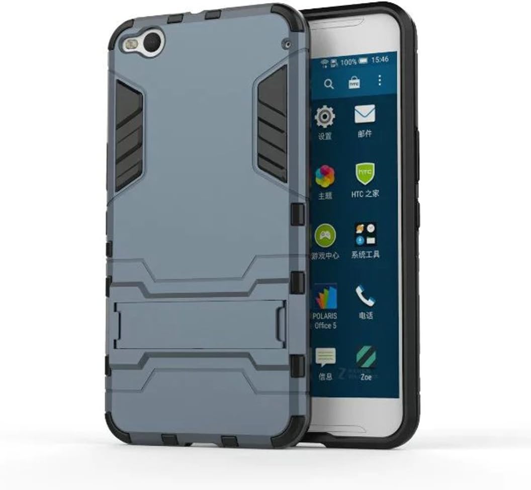 DBIT HTC One X9 Case Detachable Twin Layer Case Soft TPU and PC Rugged Durable Protective Shockproof Case Cover with Kickstand for HTC One X9,Black