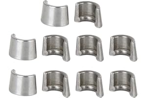 F FIERCE CYCLE 10pcs 7mm Valve Stem Diameter Hardened Valve Keeper Locks Steel Race Locks for GY6-125