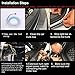 Car Tail Light, JAYEJA 5 Function 47.2in Car Trunk Brake Lamp Turn Signal Light 5050 Led Running Light Car Red Warning Light (New Version)