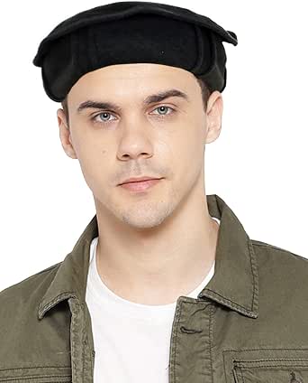 Vastraa Fusion Woolen Afghan Pakol Topi 