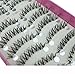 10 Pair False Eyelashes, AMA(TM) Japanese Style Natural Long False Eye Lashes Extension Thick Black Eyelashes Cluster Makeup (B)