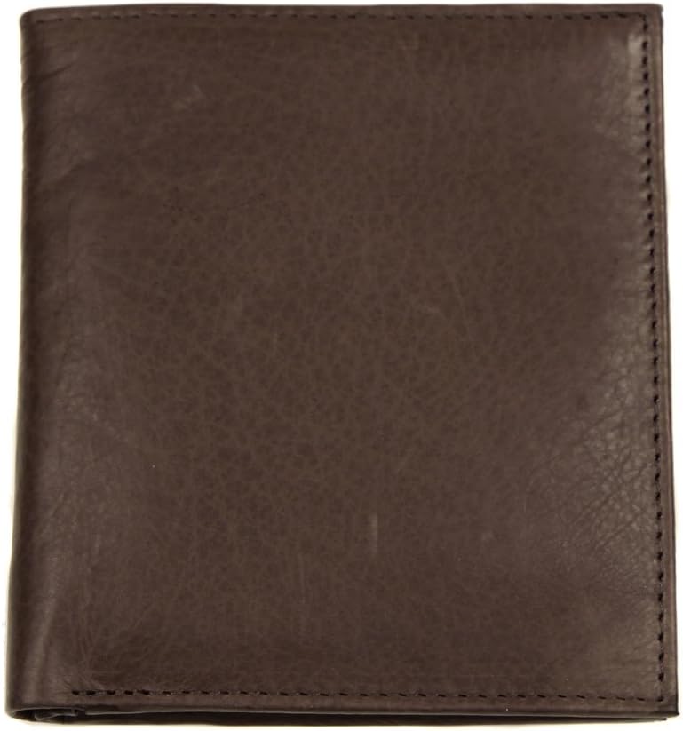 Bacci Men's Hipster Genuine Leather Bifold Wallet