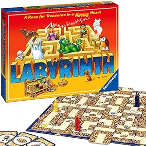 Ravensburger Labyrinth Family Board Game for Kids and Adults Age 7 and Up - Millions Sold, Easy to Learn and Play with Great Replay Value (26448)