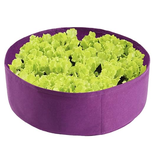 Lulalula - Cama de jardín de tela, redonda, transpirable, para ...