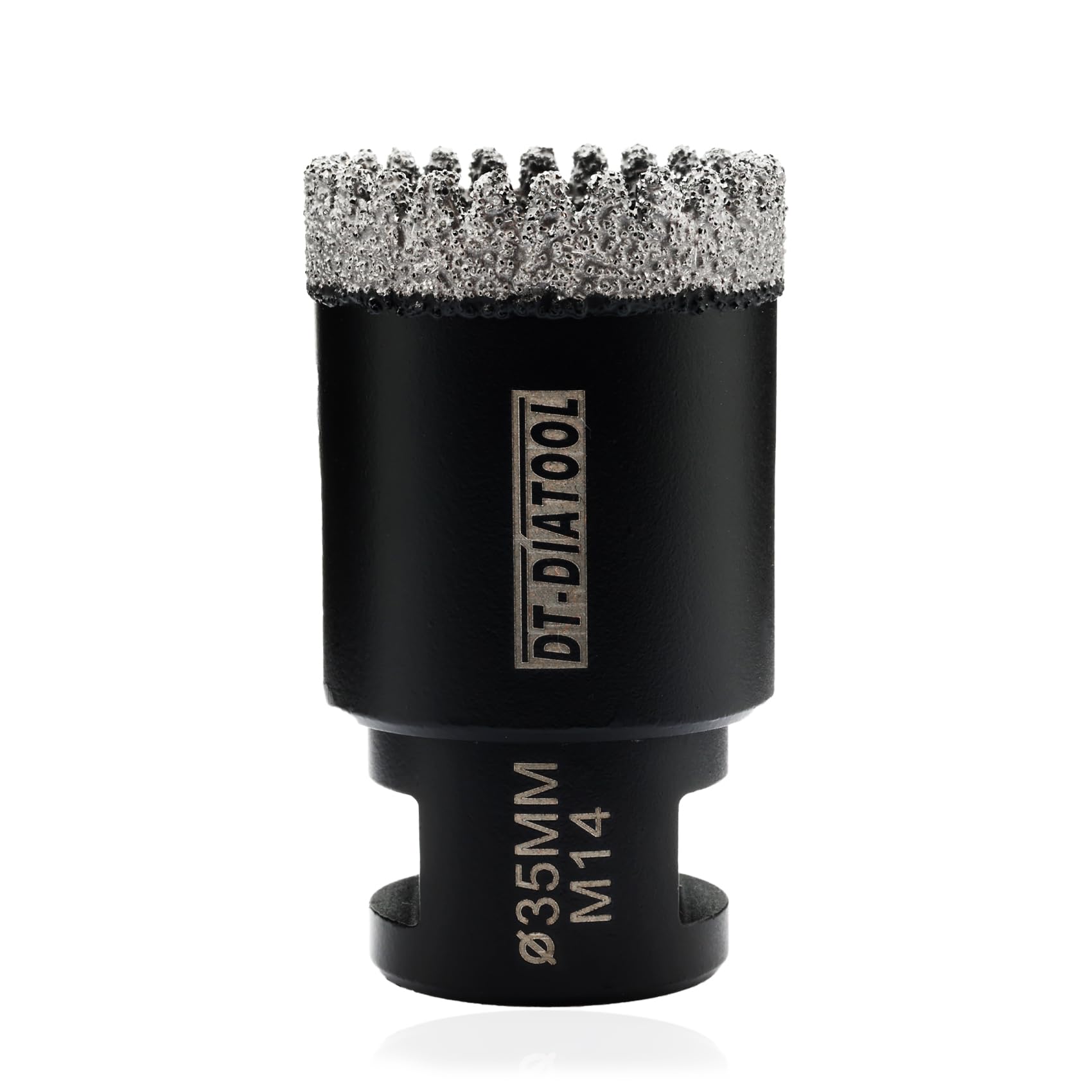 DT-DIATOOL Diamond Core Drill Bit 35mm - Diamond Hole Saw for Porcelain Tile Ceramic Tile Marble Granite M14 Thread