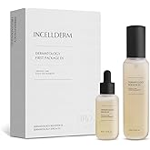 Riman Incellderm Dermatology First Package EX – 130ml Booster + 45ml Serum | Hydrating Booster and Serum Set | Giant BYoungPool Leaf Water | Botanical-Based and Cruelty-Free