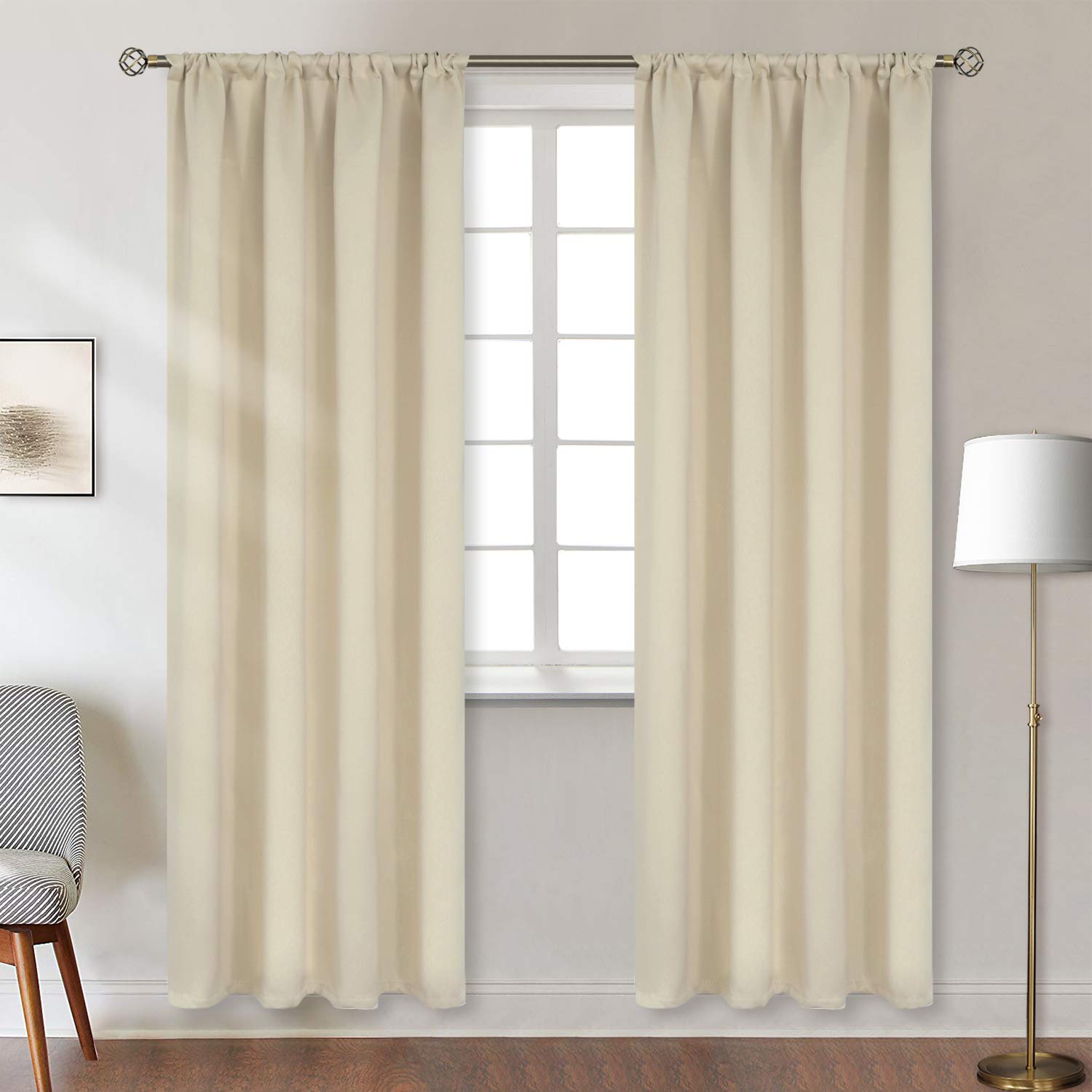 Best curtain living room 2 panel