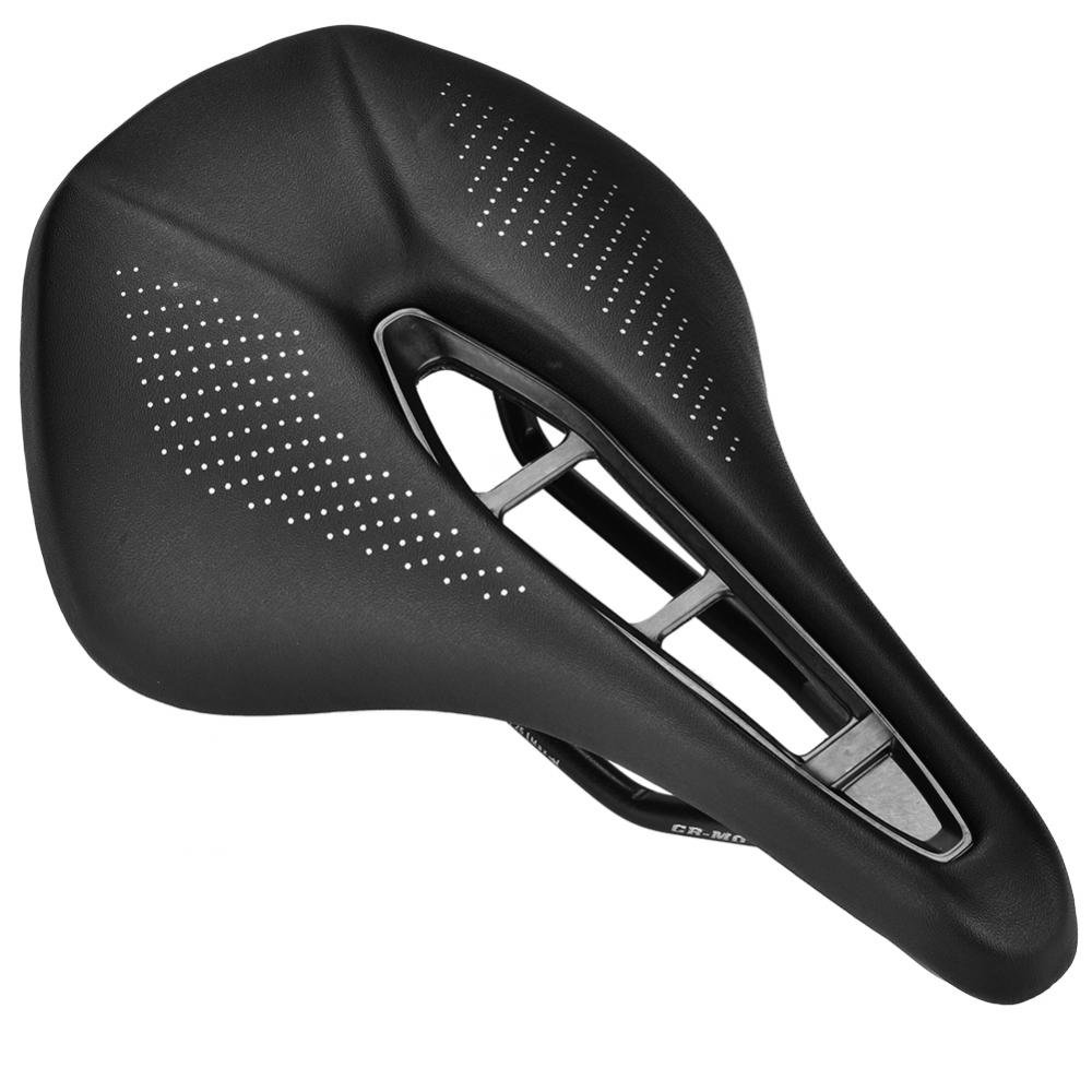 sillin icleta 24,ycle Saddle PU Leather Bike Cushion Comreplacement fortable Breathable Road Bike Cycling Hollow Saddle
