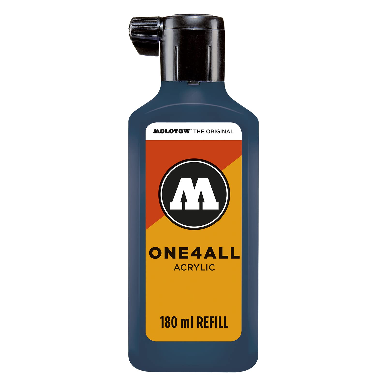 Molotow ONE4ALL Refill Acrylic, Colour 027 Petrol, 180 ml, Refill Ink for Permanent Marker