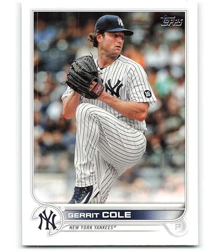 Amazon.com: 2023 TOPPS #45 GERRIT COLE NEW YORK YANKEES BASEBALL