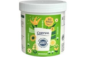 Chrysal Bio-Based Flower Food – Universal Flower Preservative for Fresh Cut Flowers – Eco-Friendly 10 oz Jar with Scoop – Extends Vase Life by Up to 60%