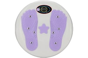 Trimmer Ab Twister, Electronic Twisting Waist Disc Rotating Board for Fitness Weight Loss Bodybuilding