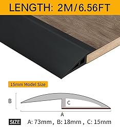 BNELL Carpet & Floor Edging Trim Strip,Self