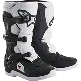 Alpinestars Tech 3 Motocross Boots for Off-Road Riding with TPU Protection and Buckle Closure