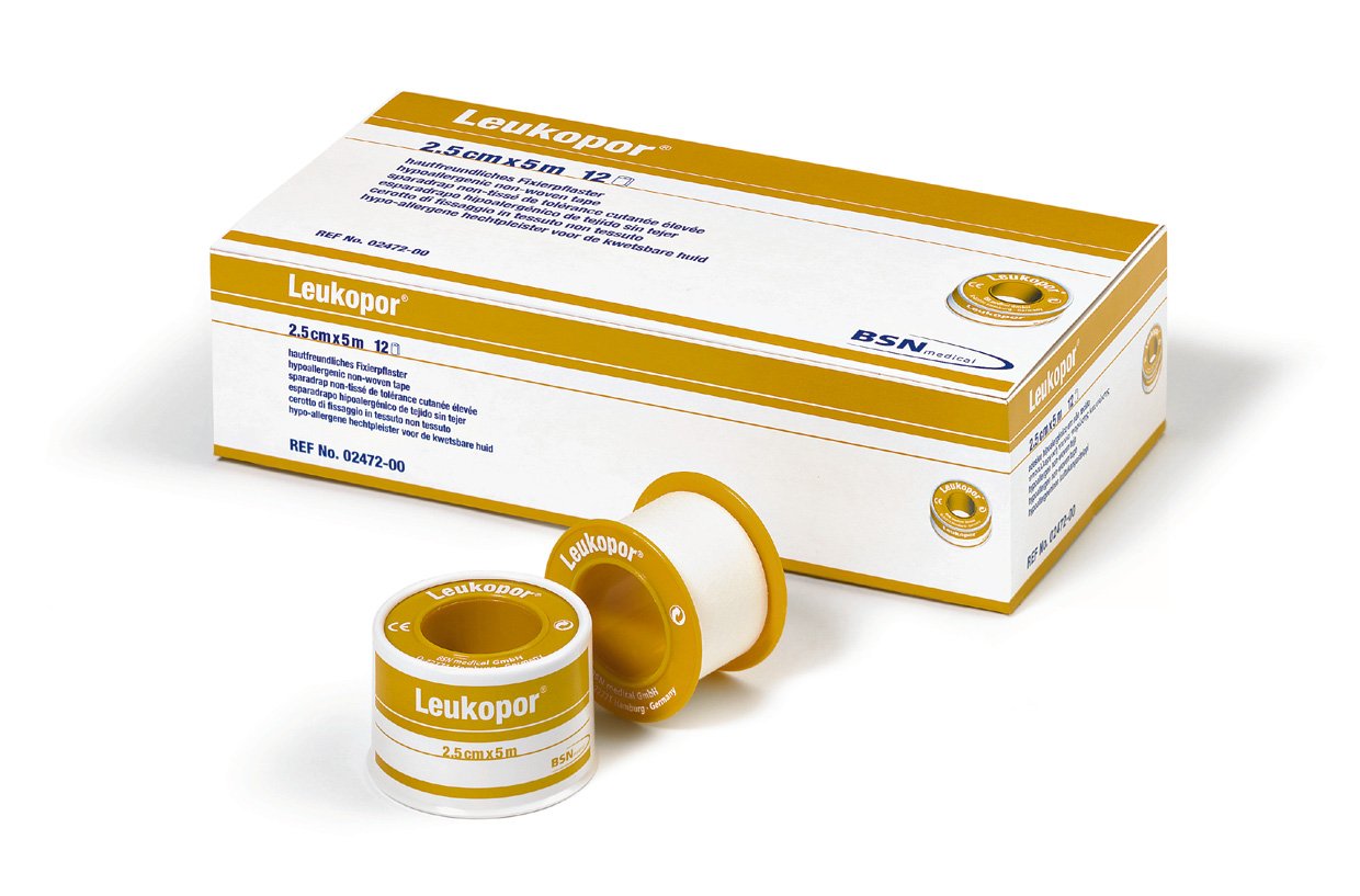 BSN 59502 Leukopor, 9.2 m x 50 mm, Pack of 6
