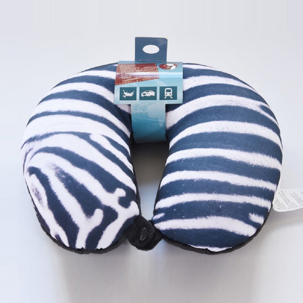 Taiyongkang Aufblasbares Nackenkissen Reise - U-förmiges Travel Pillow Für Flugzeug & Auto, Blau