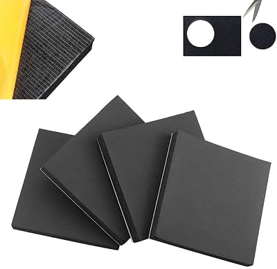 Zayejod 4Pcs Self Adhesive Foam Sheets 150mm x 150mm 20mm Thick