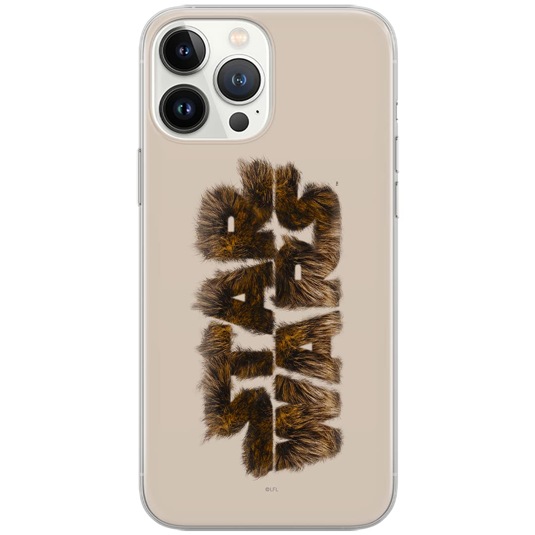 ERT GROUP mobile phone case for iPhone 13 PRO MAX original and officially licensed Star Wars pattern 010 Beige optimally adapted to the shape of the mobile phone, case made of TPU