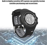 EZON Men's GPS Running Smart Watch Heart Rate Pedometer 5ATM Waterproof Black view 4