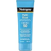 Neutrogena Hydro Boost Water Gel Sunscreen Lotion with Broad Spectrum SPF 50, Water-Resistant & Non-Greasy Hydrating Sunscree