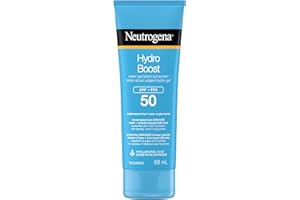 Neutrogena Hydro Boost Water Gel Sunscreen Lotion with Broad Spectrum SPF 50, Water-Resistant & Non-Greasy Hydrating Sunscree