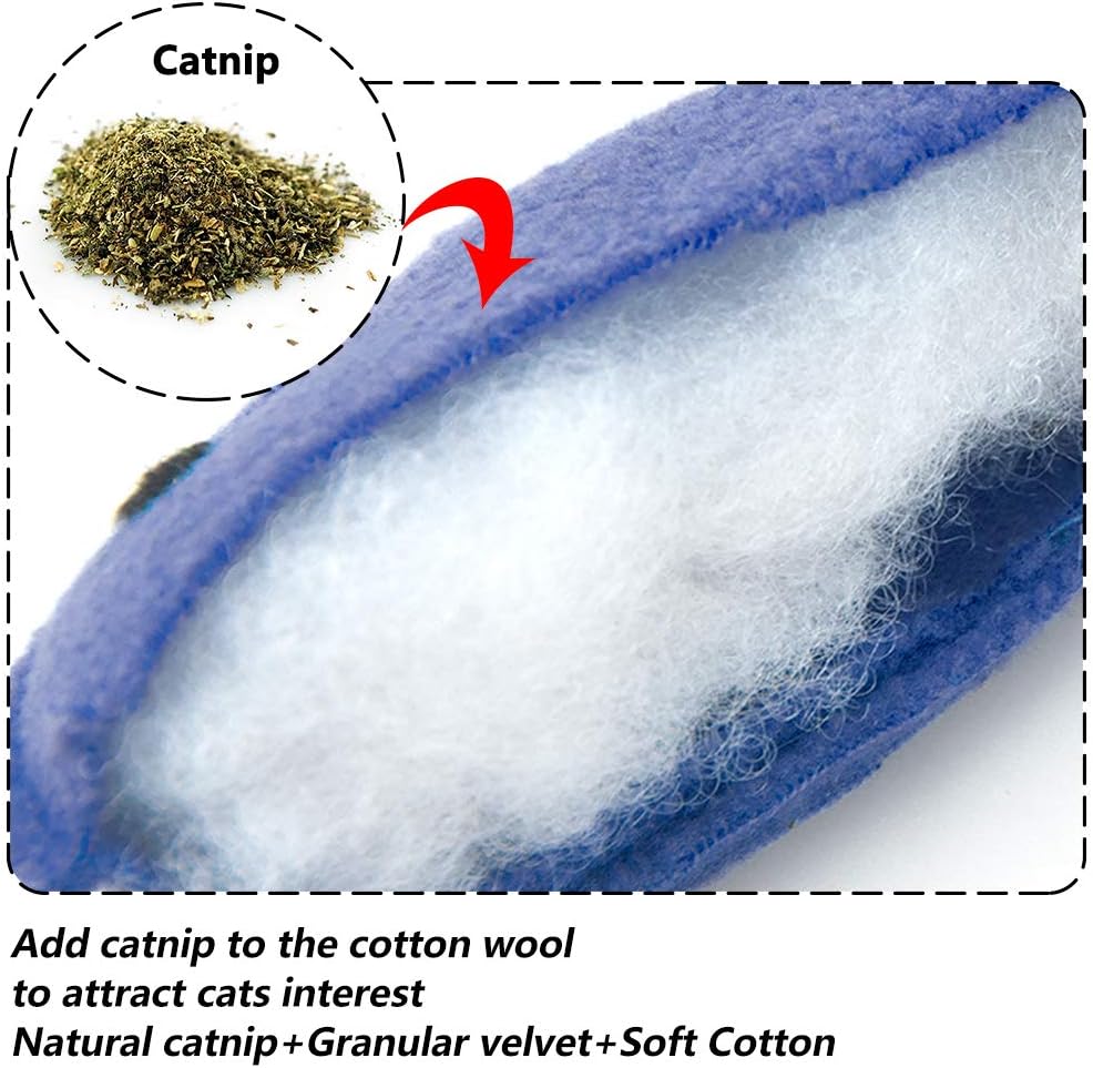 AWOOF Catnip Toys for Indoor Cats, Natural Catnip Kitten Toys Cat Toys Set : Pet Supplies