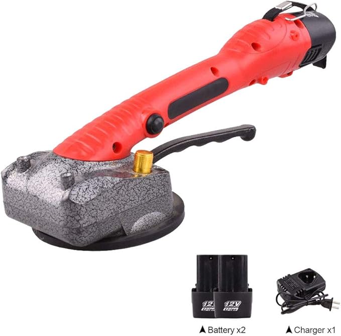 Macchina Per Posa Piastrelle Senza Fili Ricaricabile - Vibratore Elettrico Con Ventosa Da 100kg, 5 Velocità, 21V - Foto 5