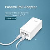 TP-Link TL-PoE2412G 24V PoE Injector Adapter Gigabit Passive 100M Wall Mount view 3