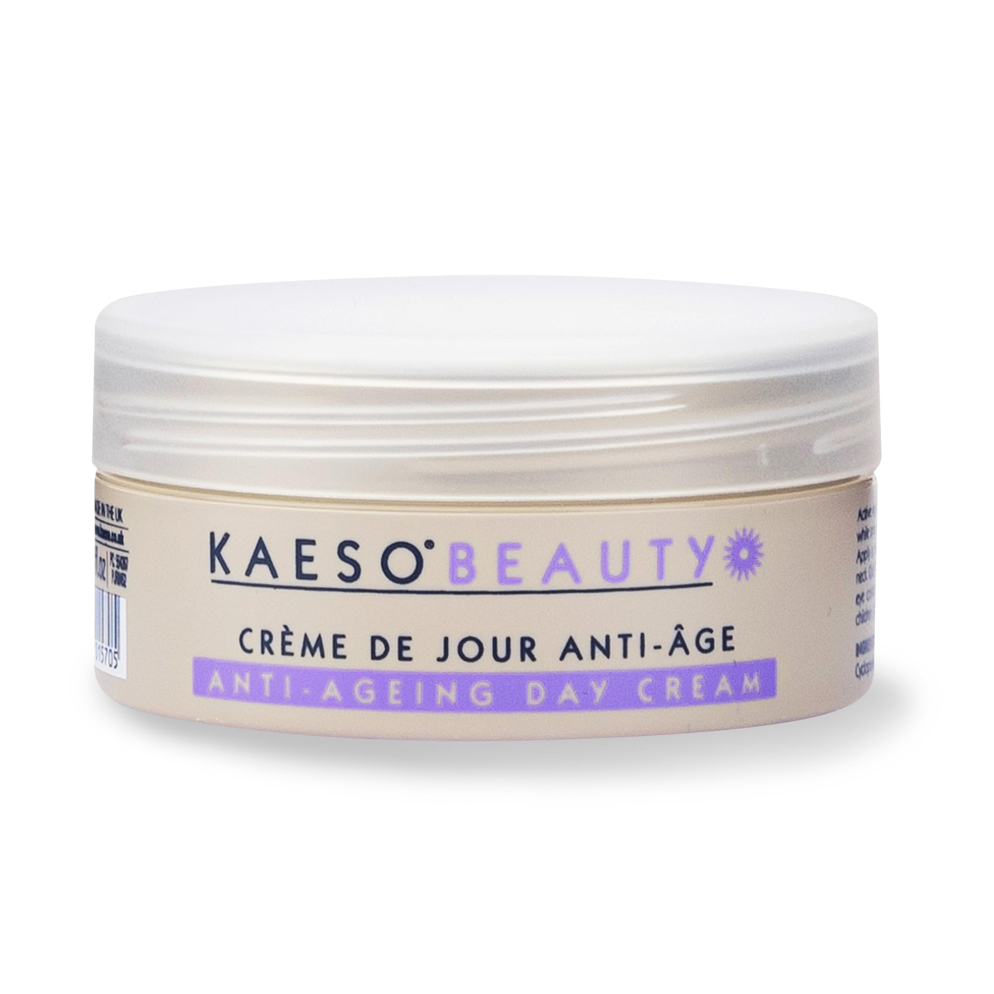 Kaeso Anti-Ageing Day Cream 95ml – Hydrating & Firming Face Moisturiser – Smooths Fine Lines & Improves Skin Elasticity – Professional Skincare