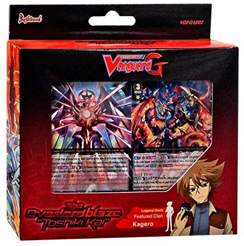 Cardfight Vanguard G Legend Deck 2 The Overlord Blaze "Toshiki Kai"