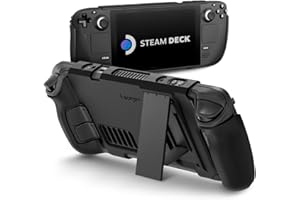 Spigen Thin Fit Pro Protective Steam Deck LCD (2022) / OLED (2023) Case with Kickstand TPU & PC Cover with Shock-Absorption A